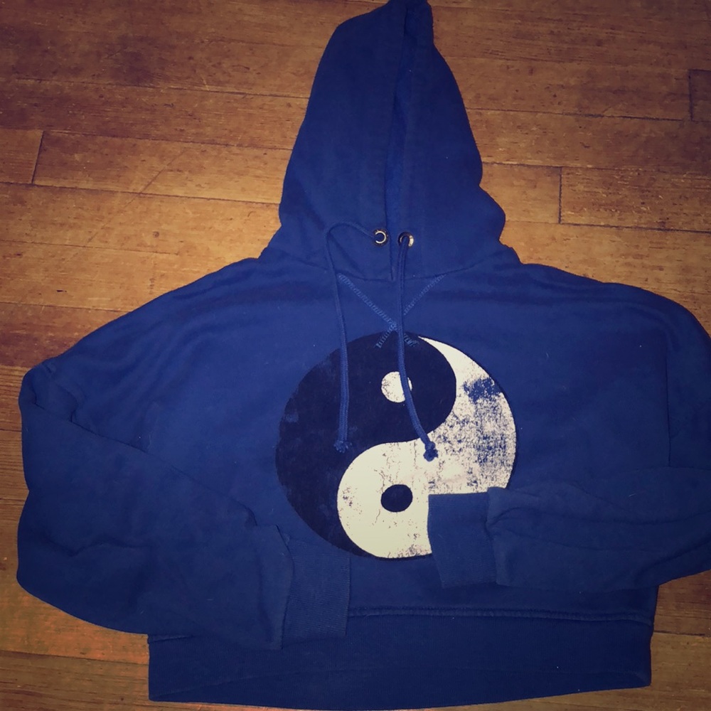 Crop top hoodie